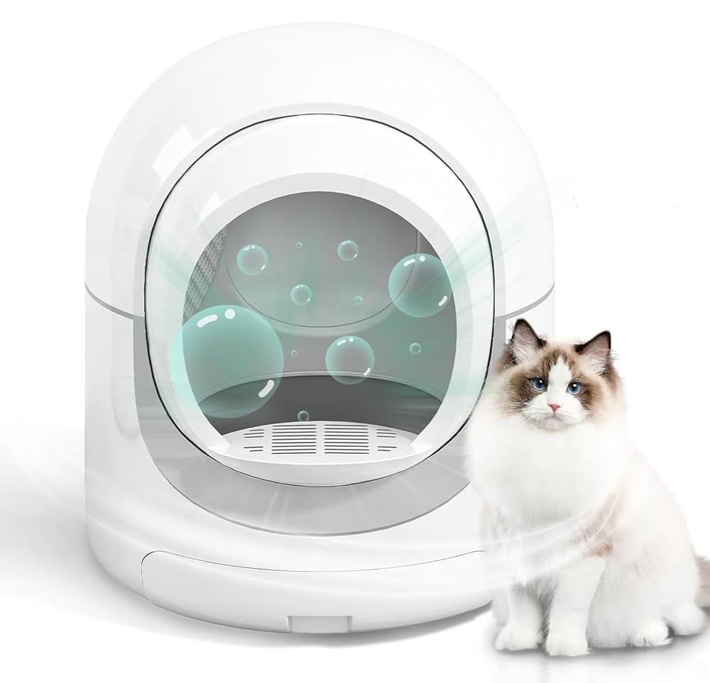 Automatic Self Cleaning Cat Litter Box