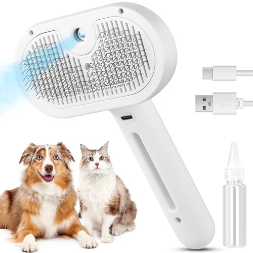 Cat Grooming Brush With Steam