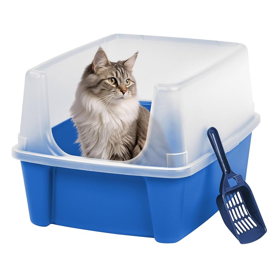 Open Top Cat Litter Box