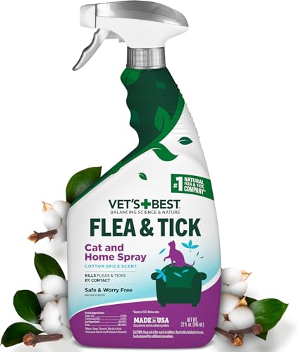 Vet'S Best Flea & Tick Home Spray for Cats